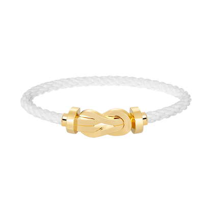 [Solara Jewelry]CHANCE LARGE 8 FIGURE BUCKLE NO DIAMOND BRACELET GOLD