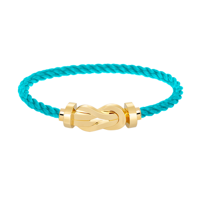 [Solara Jewelry]CHANCE LARGE 8 FIGURE BUCKLE NO DIAMOND BRACELET GOLD