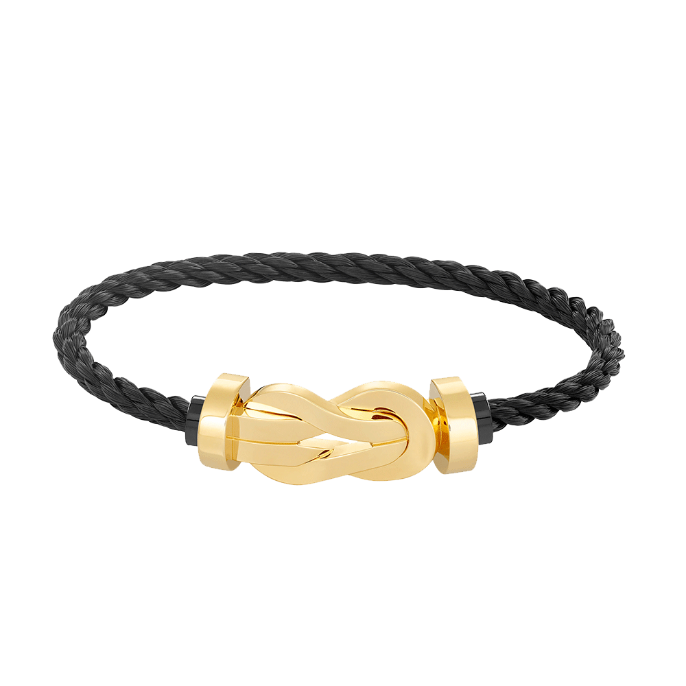 [Solara Jewelry]CHANCE LARGE 8 FIGURE BUCKLE NO DIAMOND BRACELET GOLD