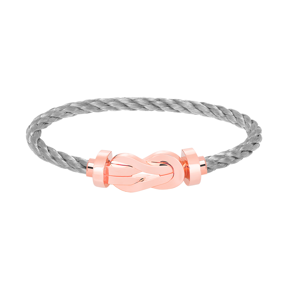 [Solara Jewelry]CHANCE LARGE 8 FIGURE BUCKLE NO DIAMOND BRACELET ROSE GOLD