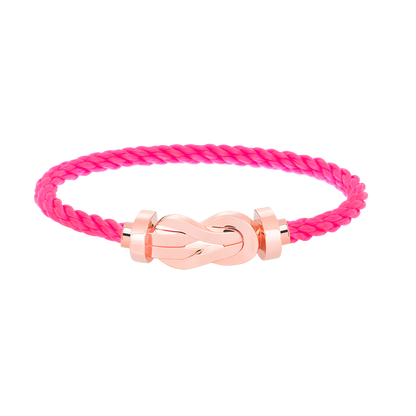 [Solara Jewelry]CHANCE LARGE 8 FIGURE BUCKLE NO DIAMOND BRACELET ROSE GOLD