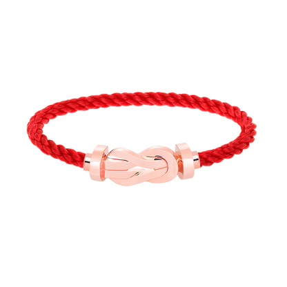 [Solara Jewelry]CHANCE LARGE 8 FIGURE BUCKLE NO DIAMOND BRACELET ROSE GOLD