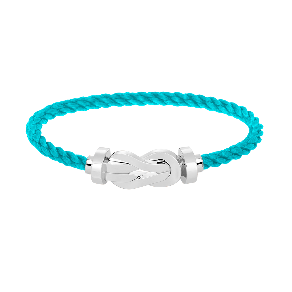 [Solara Jewelry]CHANCE LARGE 8 FIGURE BUCKLE NO DIAMOND BRACELET SILVER