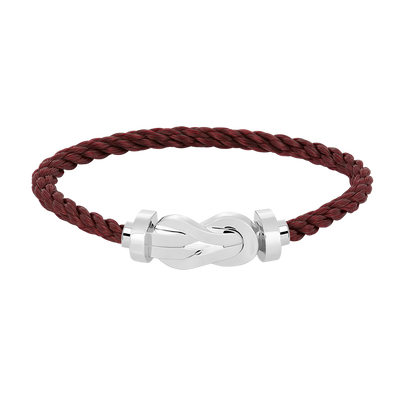 [Solara Jewelry]CHANCE LARGE 8 FIGURE BUCKLE NO DIAMOND BRACELET SILVER