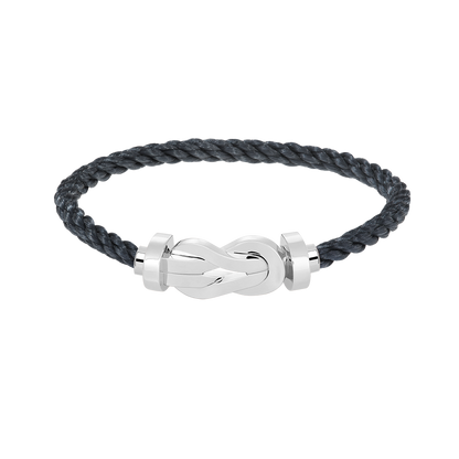 [Solara Jewelry]CHANCE LARGE 8 FIGURE BUCKLE NO DIAMOND BRACELET SILVER