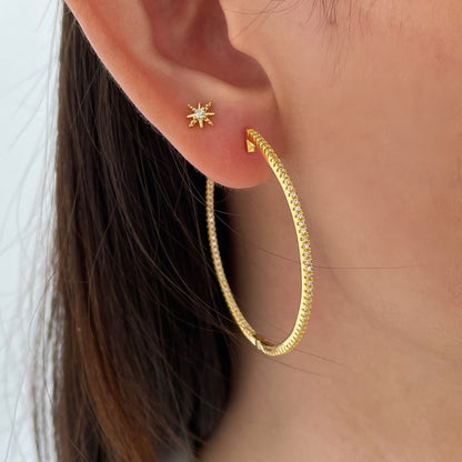 [Solara Jewelry]Popular Large Hoop Earrings