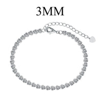 [Solara Jewelry]Ornate  Sparkling Round Cut Daily Bracelet