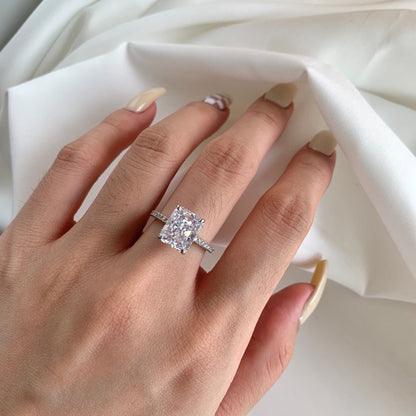 [Solara Jewelry]4.0 Carat Luxurious Engagement Ring