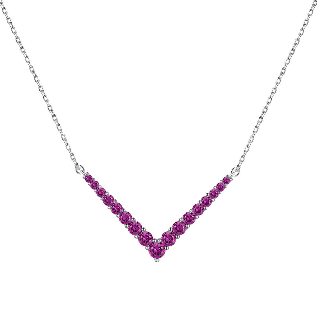 [Solara Jewelry]Ornate Round Cut Necklace