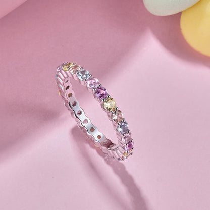 [Solara Jewelry]Dazzling Resplendent Round Cut Party Ring