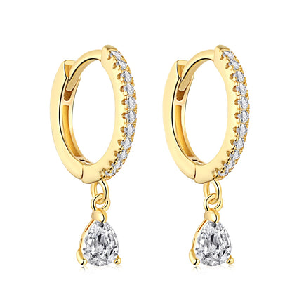 [Solara Jewelry]Luxurious Geometric Drop Earrings