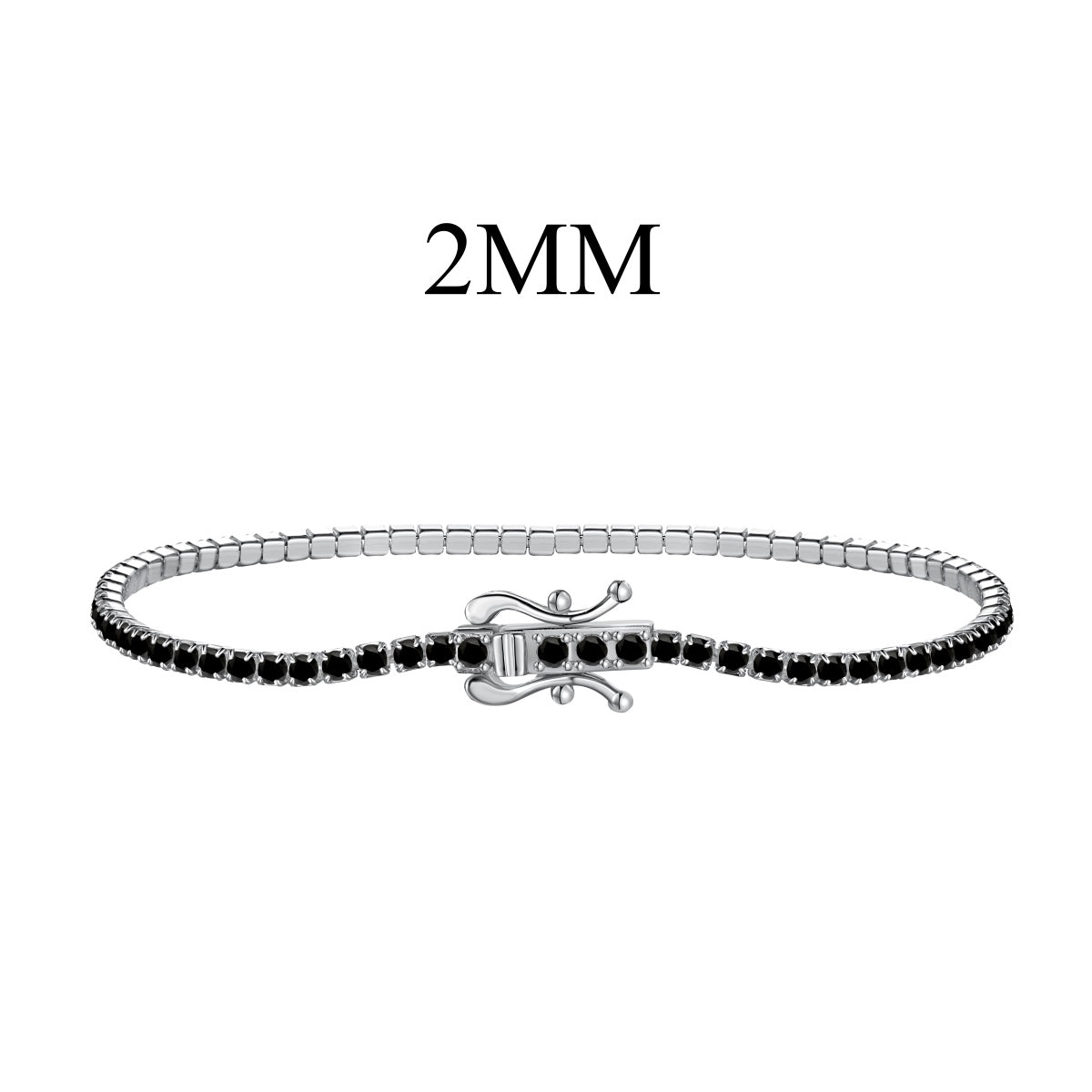 [Solara Jewelry]Radiant Colorful Round Cut Party Bracelet