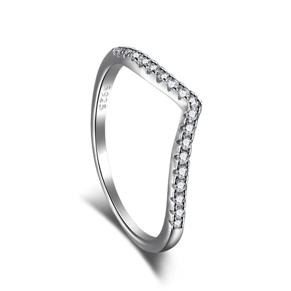 [Solara Jewelry]Elaborate Tennis Band Ring