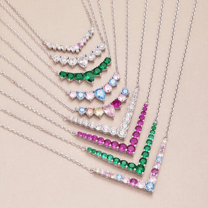 [Solara Jewelry]Ornate Round Cut Necklace