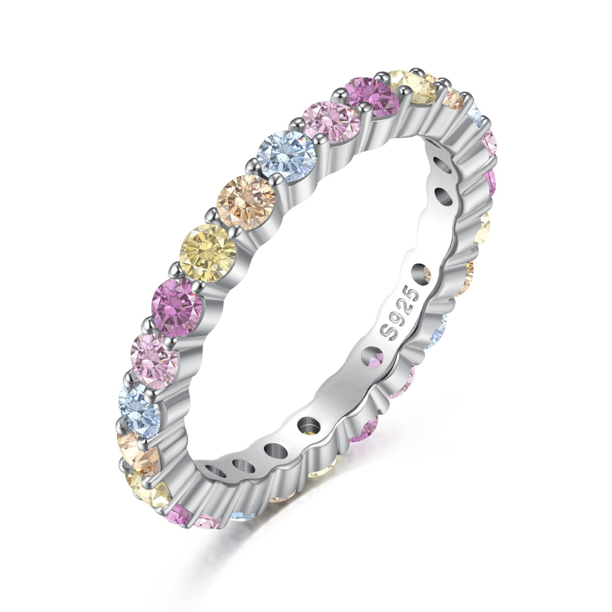 [Solara Jewelry]Dazzling Resplendent Round Cut Party Ring