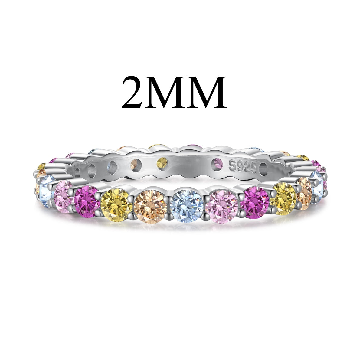 [Solara Jewelry]Dazzling Resplendent Round Cut Party Ring