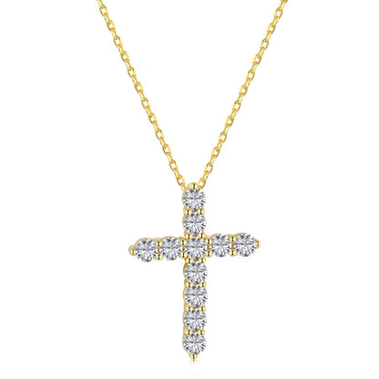 [Solara Jewelry]Unique Cross Shape Necklace