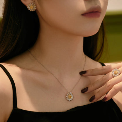 [Solara Jewelry]Exquisite Daisy Necklace