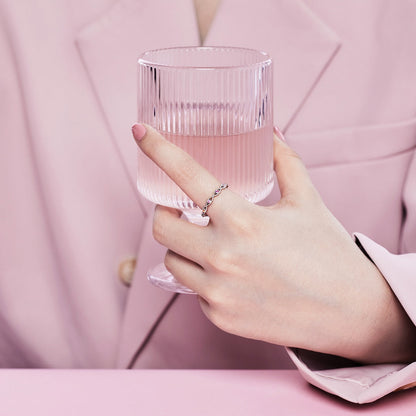 [Solara Jewelry]Elegant Energetic Round Cut Daily Ring