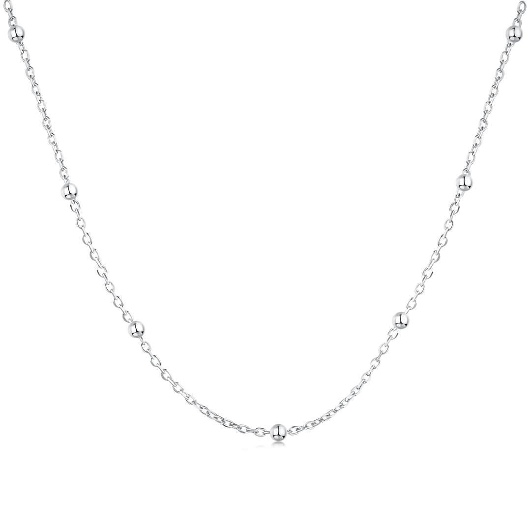 [Solara Jewelry]Small Bead Clavicle Chain Simple Necklace