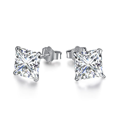 [Solara Jewelry]Ornate Square Shape Earrings
