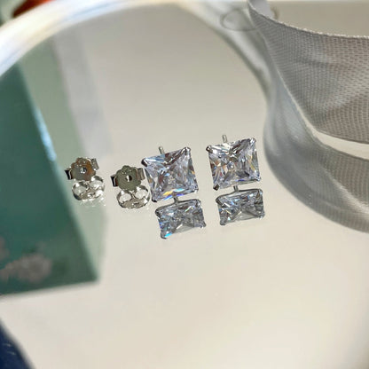 [Solara Jewelry]Ornate Square Shape Earrings
