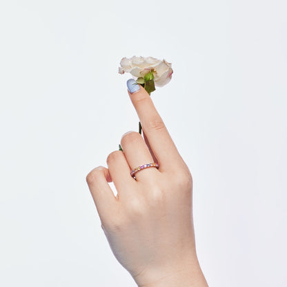 [Solara Jewelry]Dazzling Resplendent Round Cut Party Ring