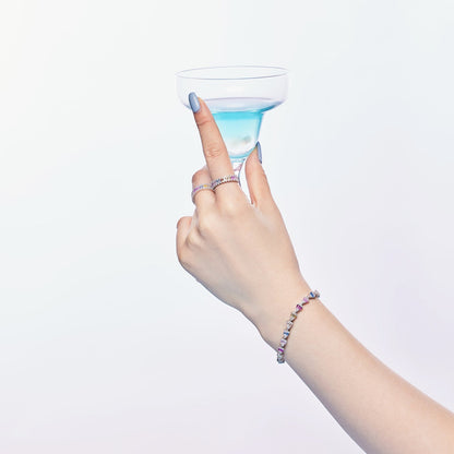 [Solara Jewelry]Radiant Water Drop Shape Daily Bracelet