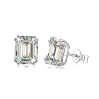 [Solara Jewelry]Dazzling Square Shape Earrings