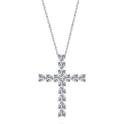 [Solara Jewelry]Radiant Cross Shape Necklace