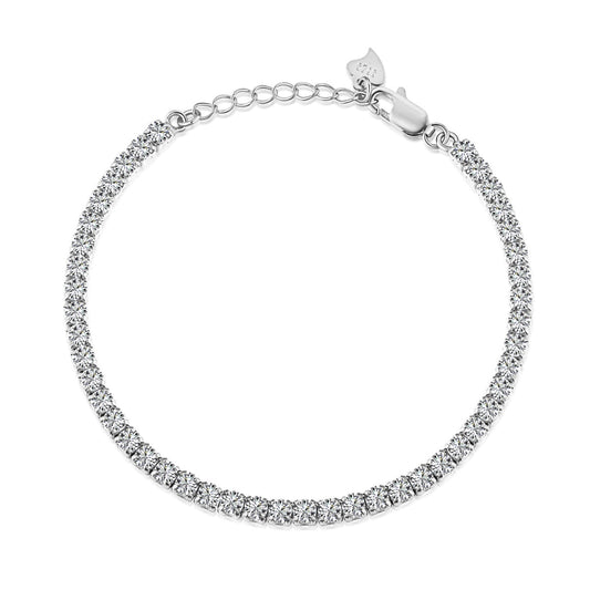 [Solara Jewelry]Sparkling Round Cut Daily Bracelet