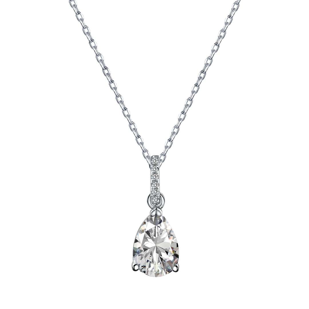 [Solara Jewelry]Delicate Water Drop Shape Fashion Necklace