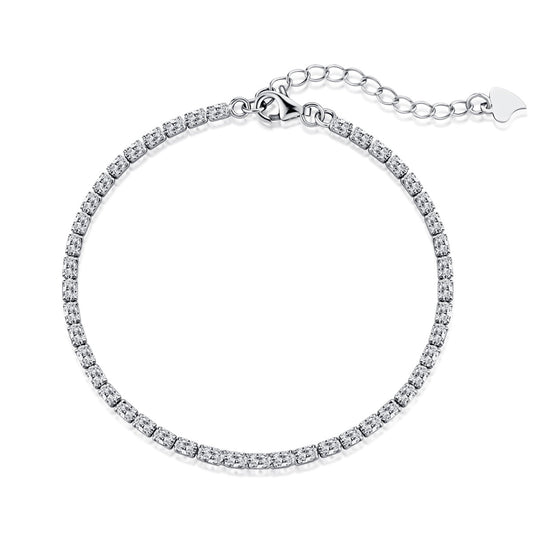 [Solara Jewelry]Elegant Emerald Cut Daily Bracelet