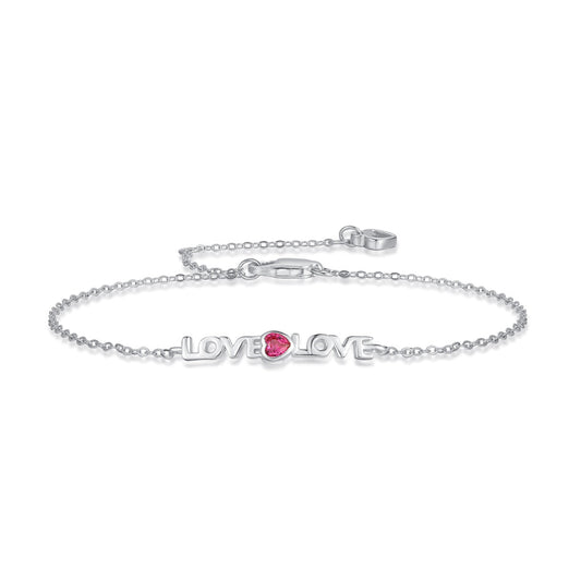 [Solara Jewelry]Romantic Heart Shape Lover Bracelet