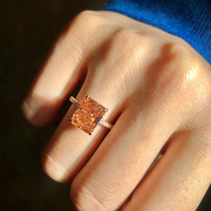 [Solara Jewelry]4.0 Carat Luxurious Engagement Ring