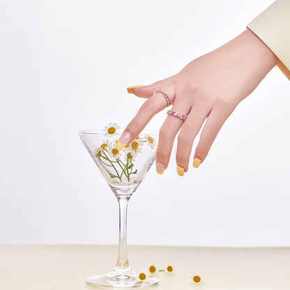 [Solara Jewelry]Energetic Elegant Radiant Cut Party Ring