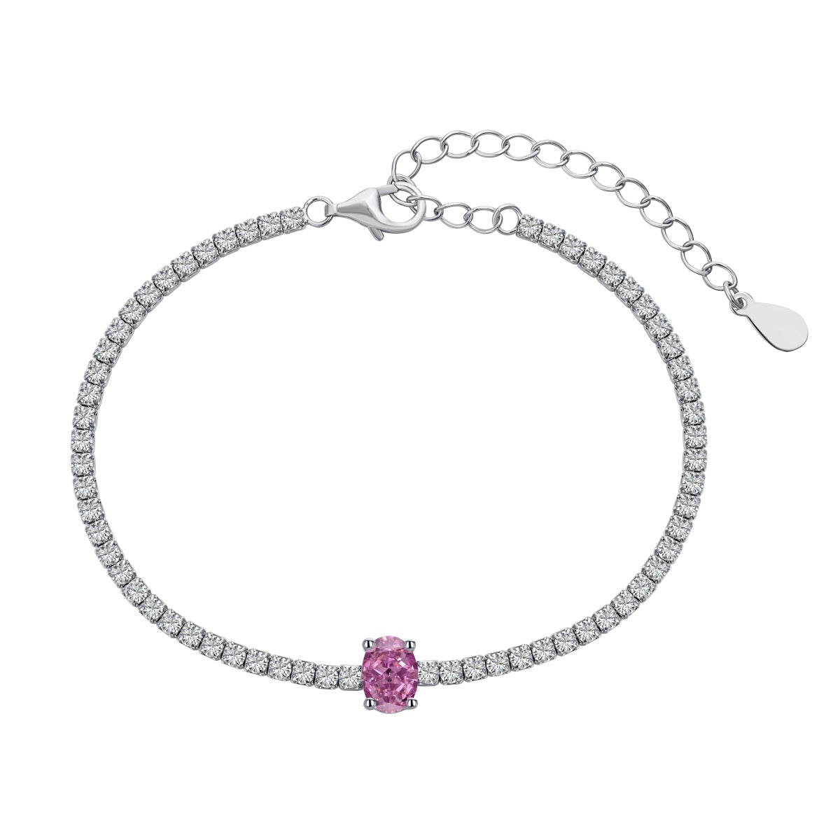 [Solara Jewelry]0.75 Carat Exquisite Oval Cut Daily Bracelet