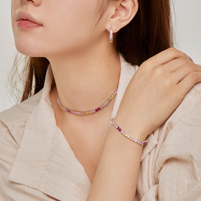 [Solara Jewelry]Unique Round Cut Daily Earrings