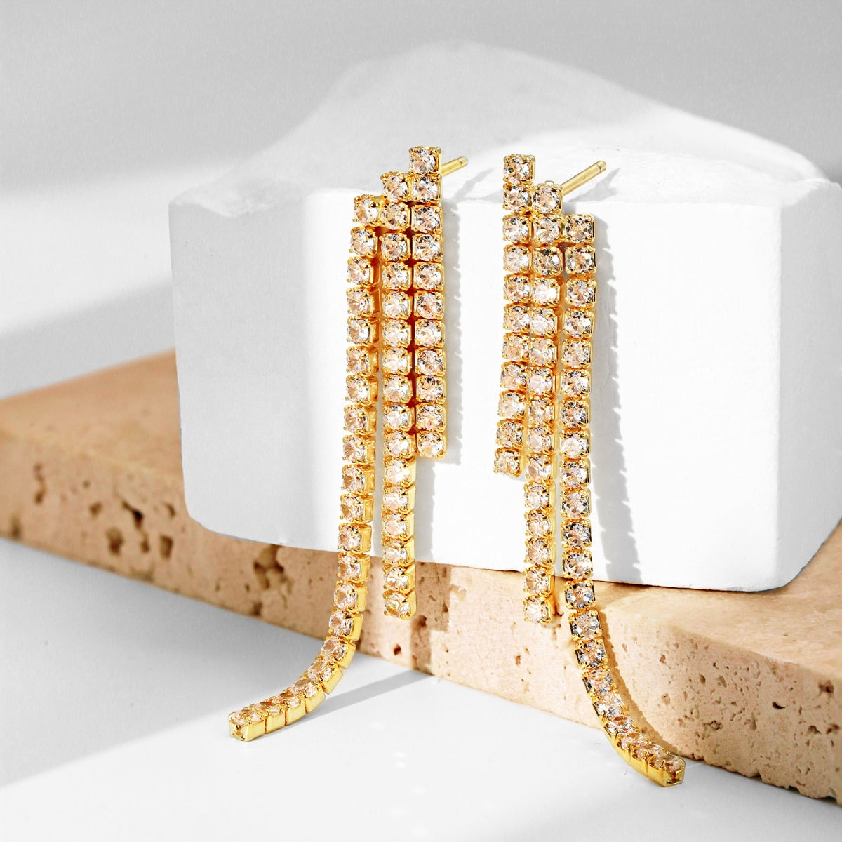 [Solara Jewelry]Luxurious Dainty Banquet Earrings