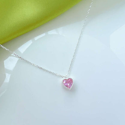 [Solara Jewelry]Ornate Heart Shape Necklace