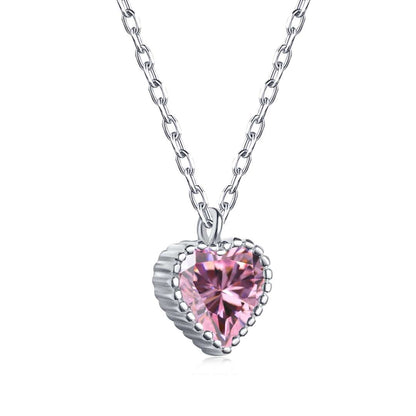 [Solara Jewelry]Ornate Heart Shape Necklace