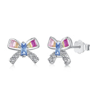 [Solara Jewelry]Ornate Butterfly Shape Daily Earrings