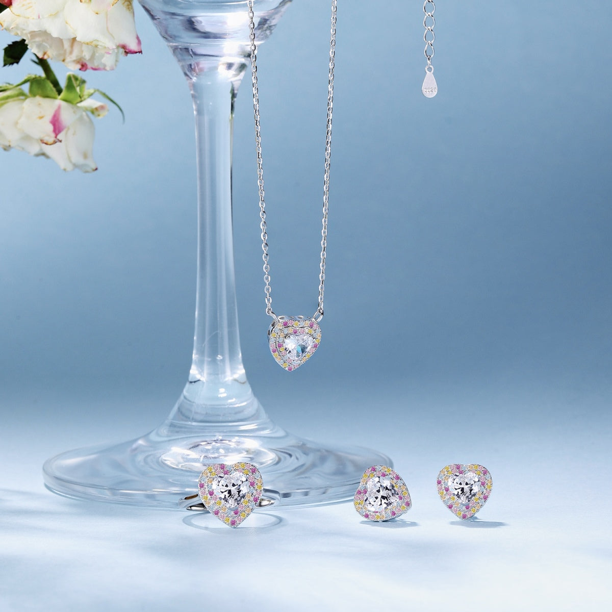 [Solara Jewelry]Exquisite Heart Shape Necklace