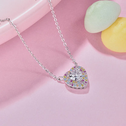 [Solara Jewelry]Exquisite Heart Shape Necklace