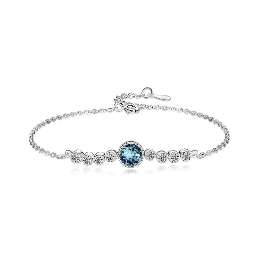 [Solara Jewelry]Luxurious Heart Of The Ocean Bracelet