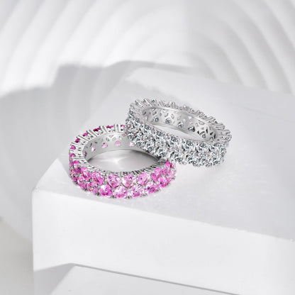 [Solara Jewelry]Sparkling Full Heart Ring