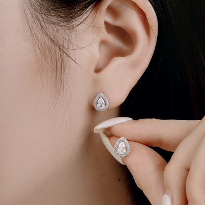 [Solara Jewelry]Luxurious Water Drop Shape Earrings