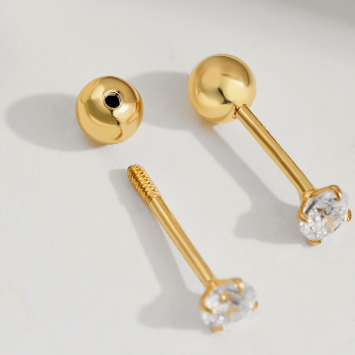 [Solara Jewelry]Unique U-Shaped Ear Bone Earrings