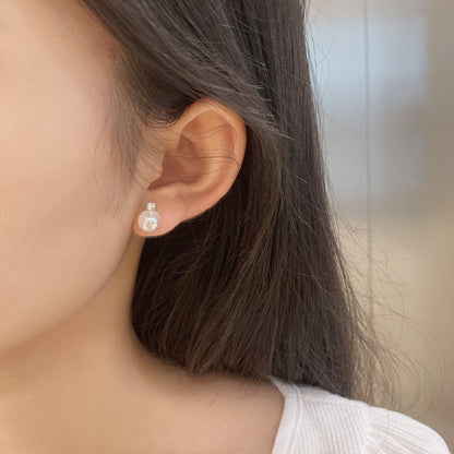 [Solara Jewelry]Symphony Mermaid Pearl Earrings