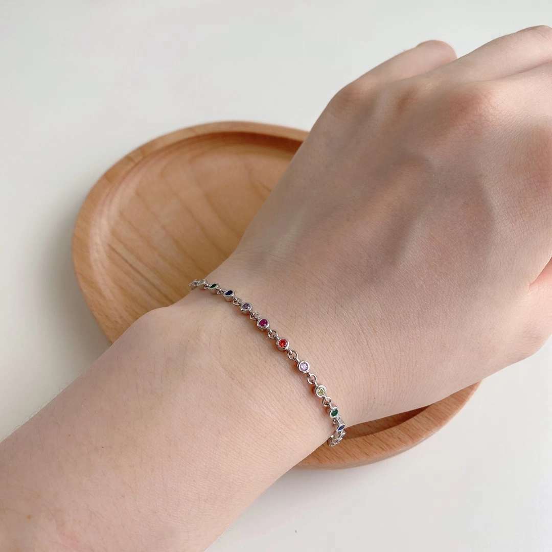 [Solara Jewelry]Colorful Bead Array Bracelet